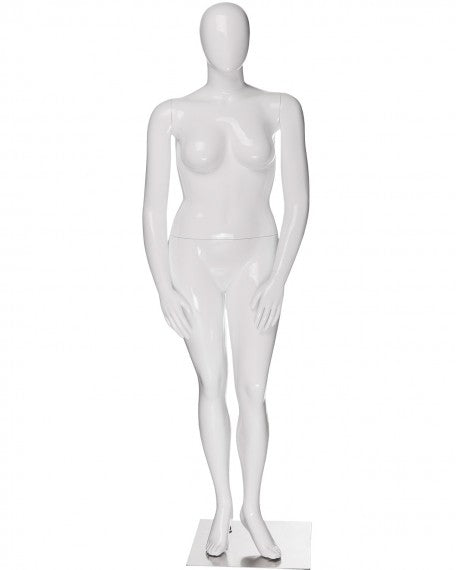 Plus size female egg head mannequin --- AO-JANET/4 – Store Fixture Showcase